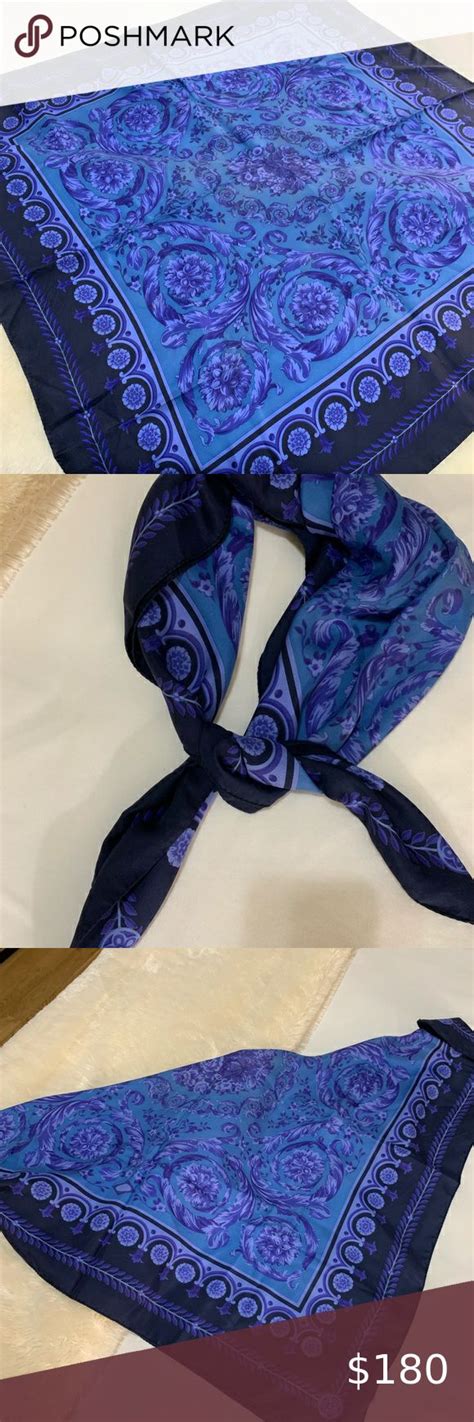 versace silk scarf|are versage shawls always silk.